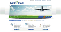 Desktop Screenshot of conlintravel.com